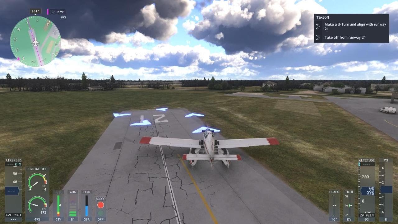 Flight firefighter - Microsoft Flight Simulator