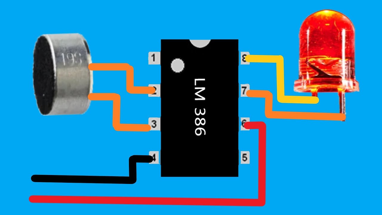 [Новая идея] Звуковой переключатель с использованием LM386