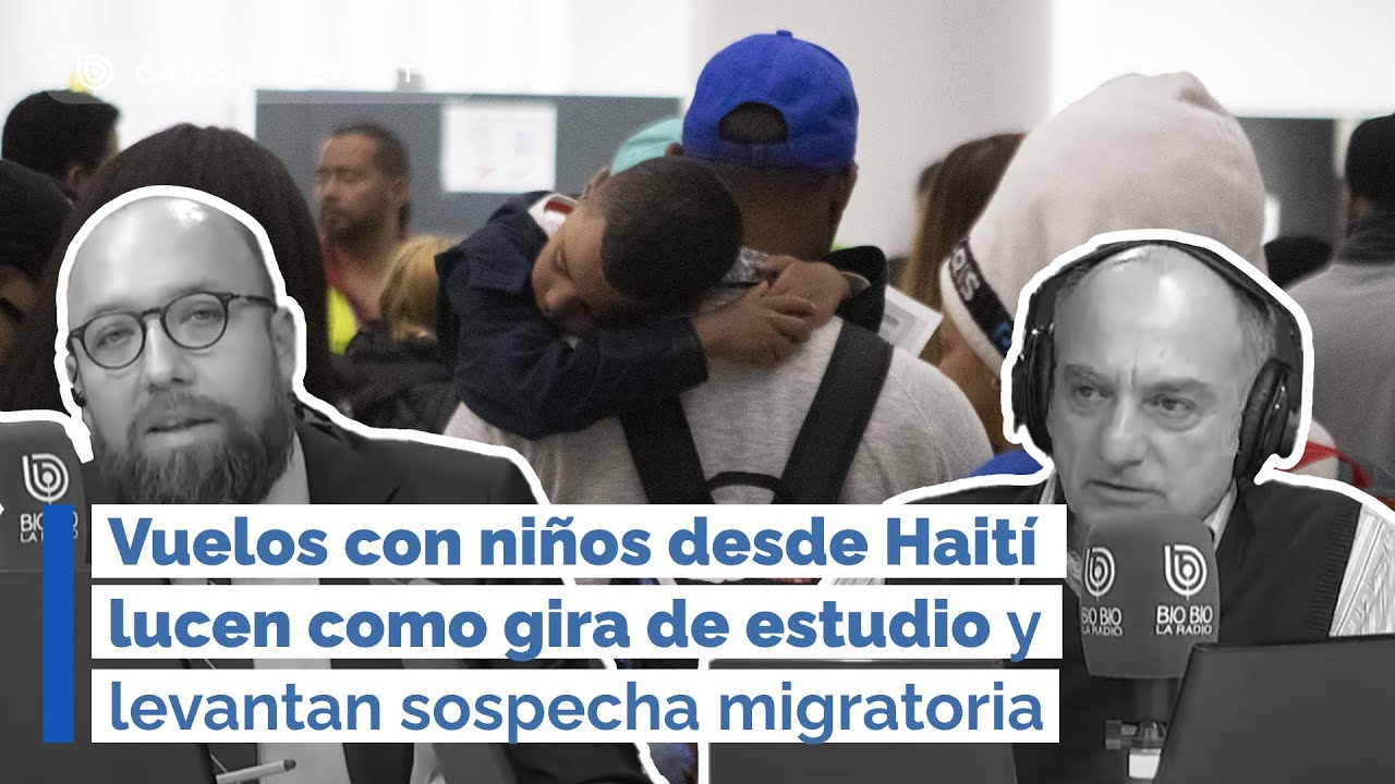 Vuelos con niños desde Haití lucen como gira de estudio y levantan sospecha migratoria (CYE)