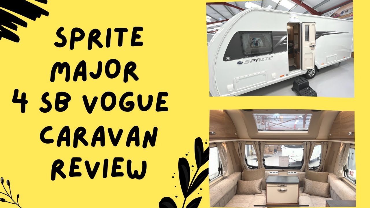Swift Caravan Reviews - In Depth Review of the 2022 Swift Sprite Major 4SB!