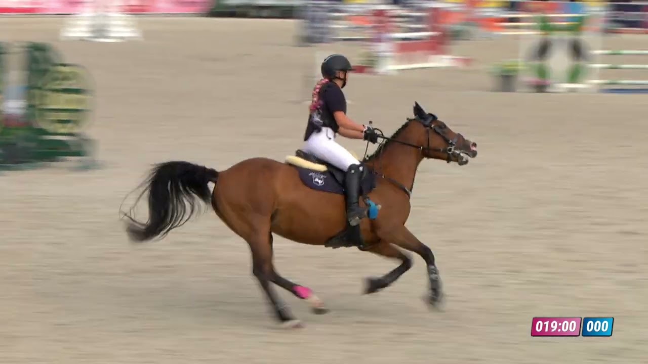 Skoky družstva (rozeskakování) – MČR pony Zduchovice, 23. 8. 2025