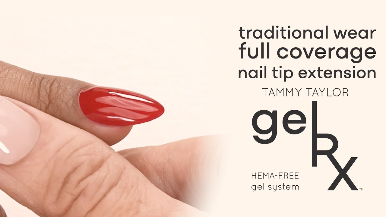 Система наращивания ногтей gelRX HEMA-Free | Традиционное наращивание ногтей с полным покрытием |...