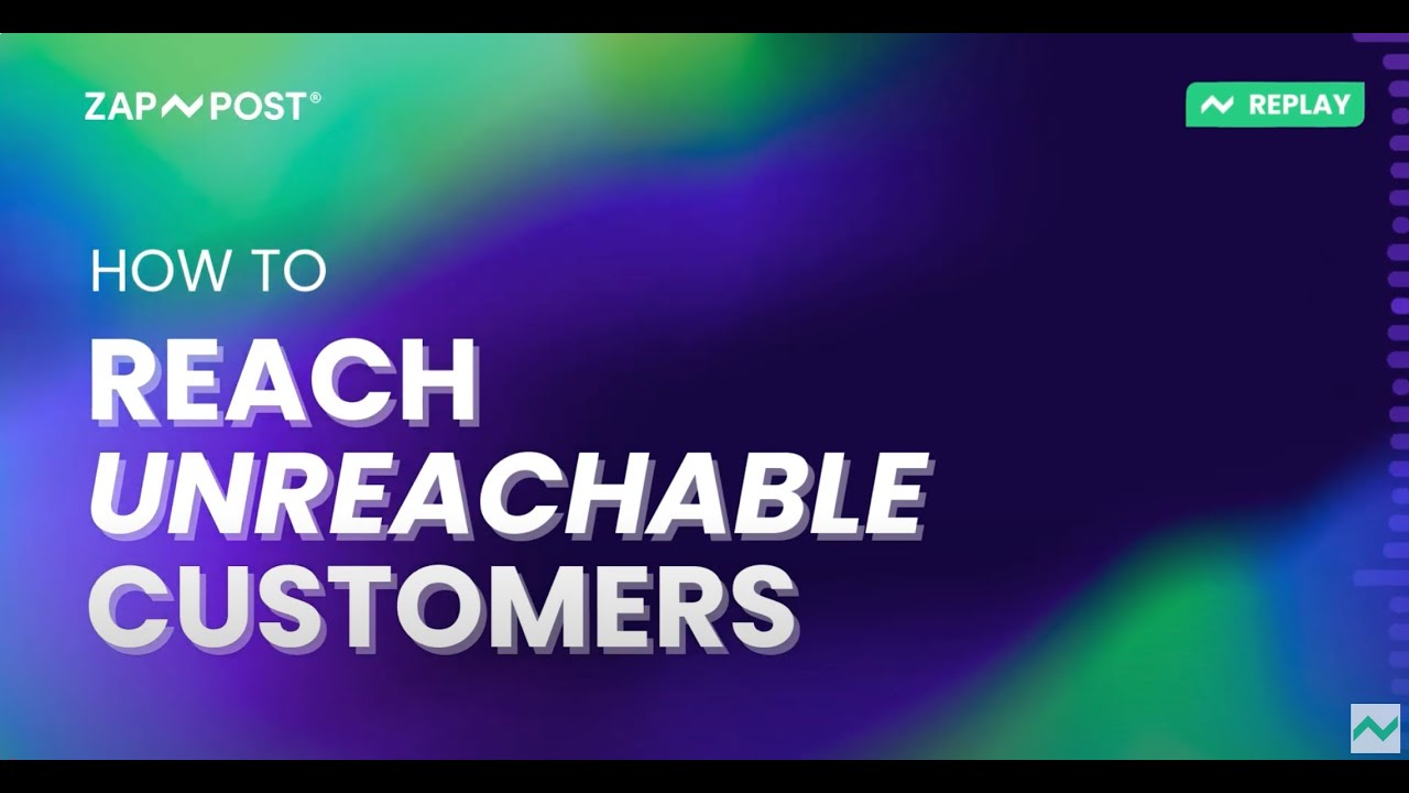 How to Reach Unreachable Customers: Direct Mail Seminar at marketingSHOWCASE | ZAP~POST