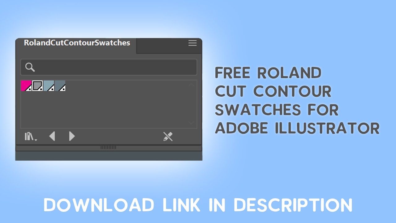 How To Install Roland Contour Cut Swatches in Illustrator