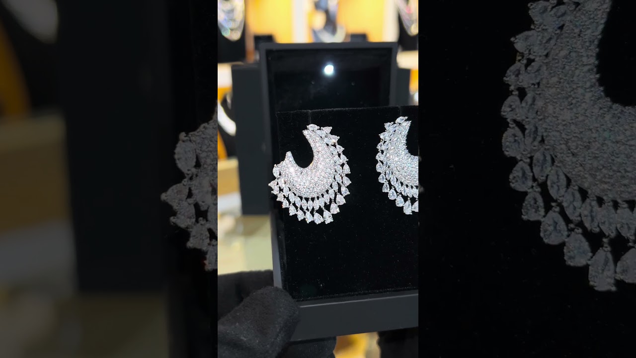 Omnia Hanin Cascade-Design Statement Earrings