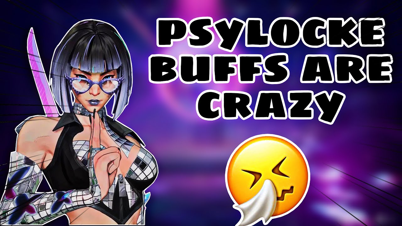 the psylocke *BUFFS* got me movin different...