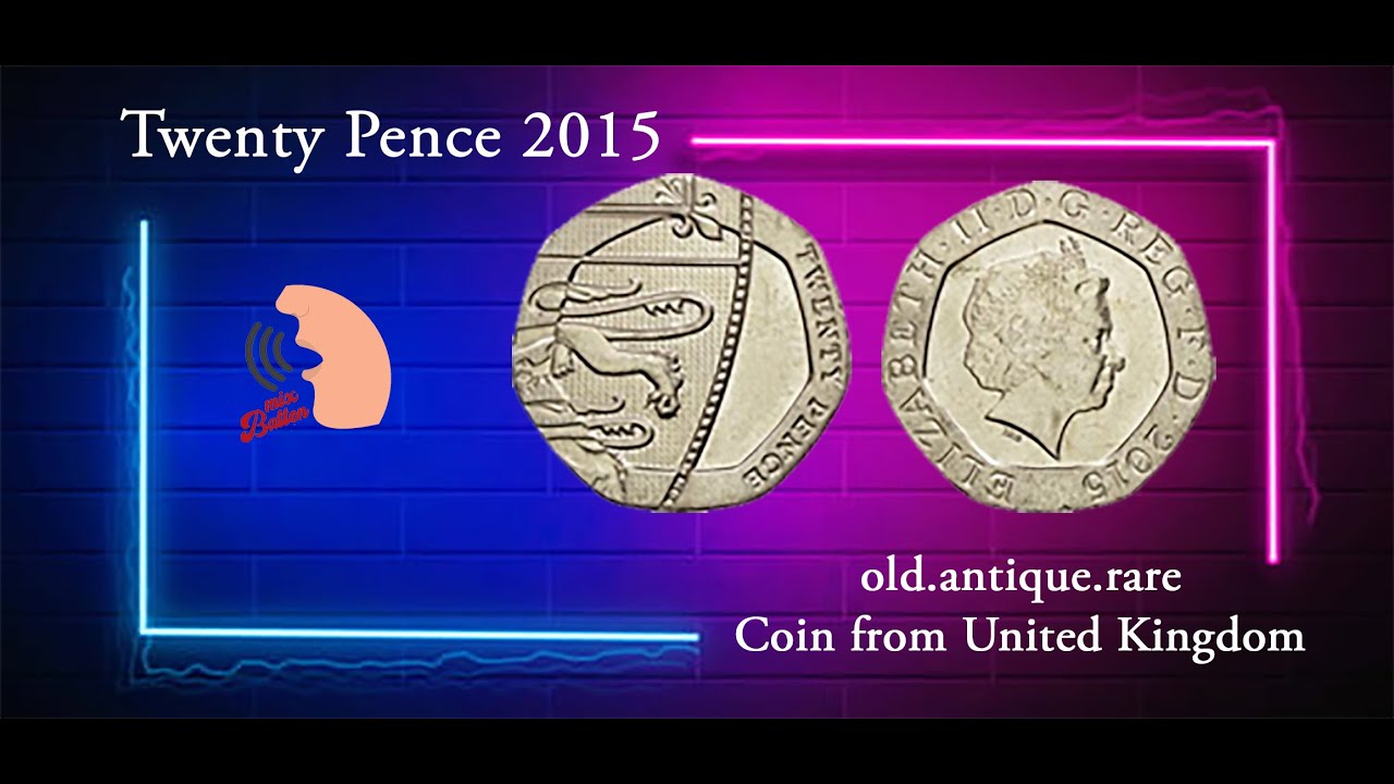 Twenty Pence 2015 (Fourth Portrait) Coin from United Kingdom / Review And Information