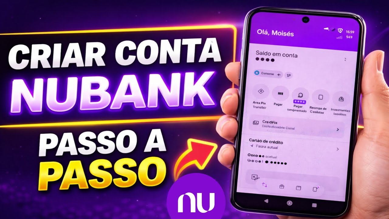 COMO CRIAR UMA CONTA NUBANK EM 2026! ABRIR CONTA NUBANK COM CART&Atilde;O DE CR&Eacute;DITO