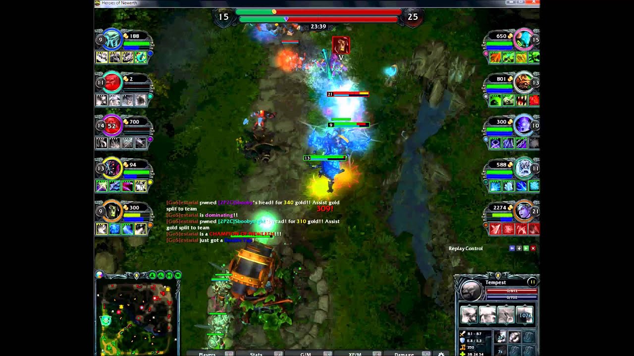 HoN Dark lady Quad kill