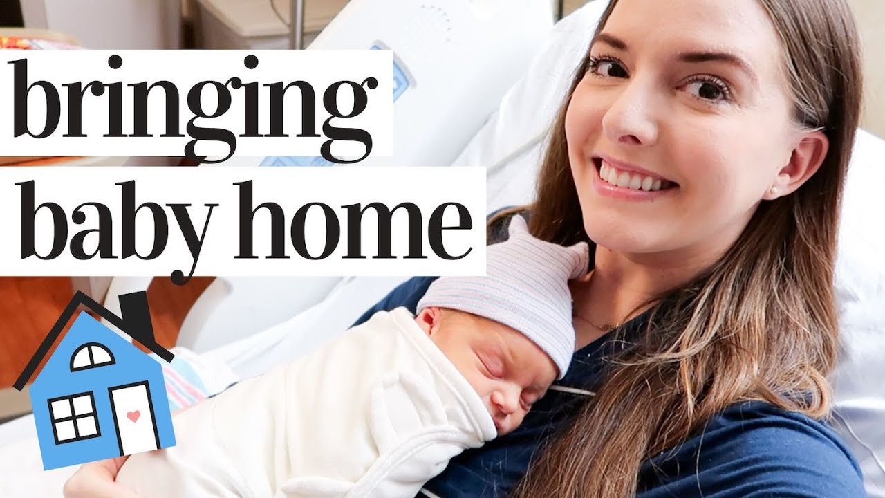 BRINGING BABY HOME FROM THE HOSPITAL | DAY IN THE LIFE WITH A NEWBORN BABY