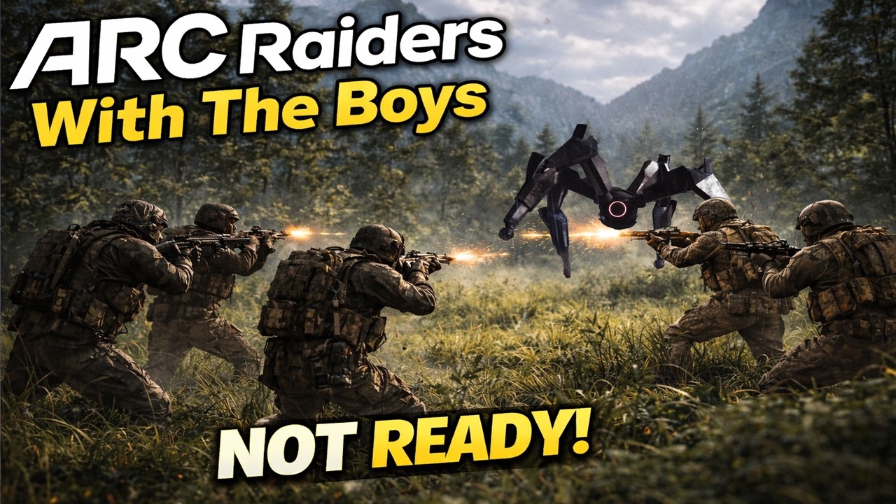 ARC Raiders With The Boys… We Were NOT Ready