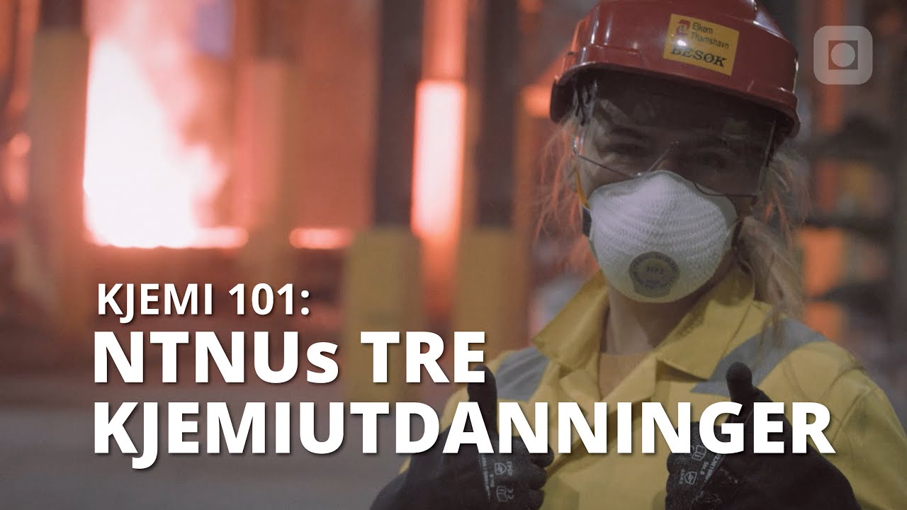 Studere kjemi? Se forskjellen p&aring; NTNUs tre kjemiutdanninger