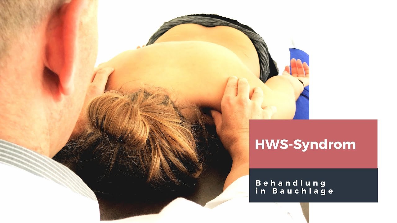 HWS-Syndrom - Behandlungsfinessen in Bauchlage