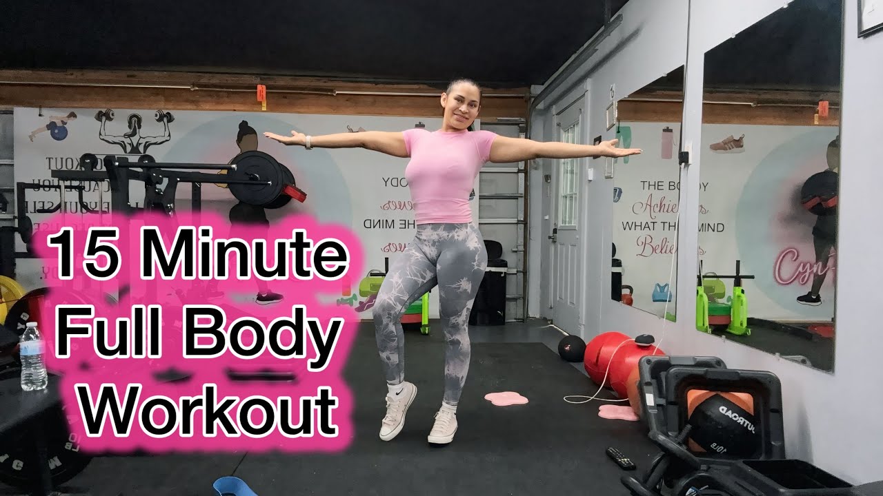 15 Minutes FULL BODY WORKOUT 