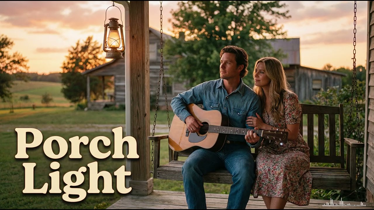 Porch Light | Original 90s Style Country Duet (Lyrics)