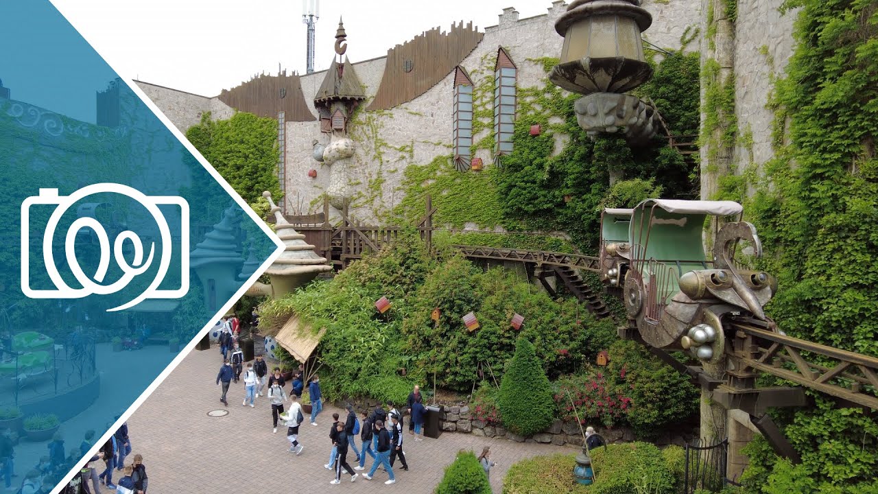 Würmling Express (Rundfahrt) @ Phantasialand 2021 - 4K Onride / POV Video