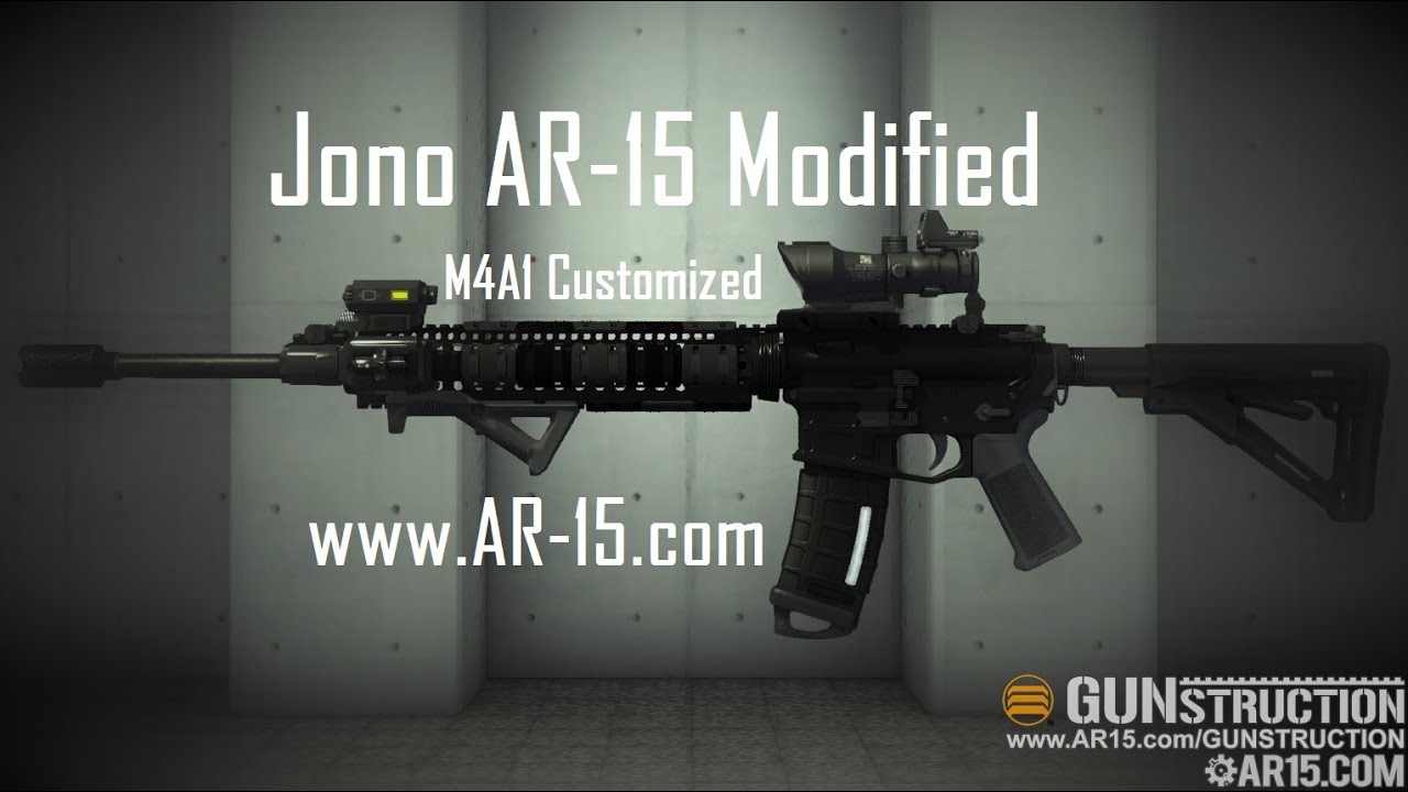 [Jono AR-15 MOD]  M4A1 Customize #1