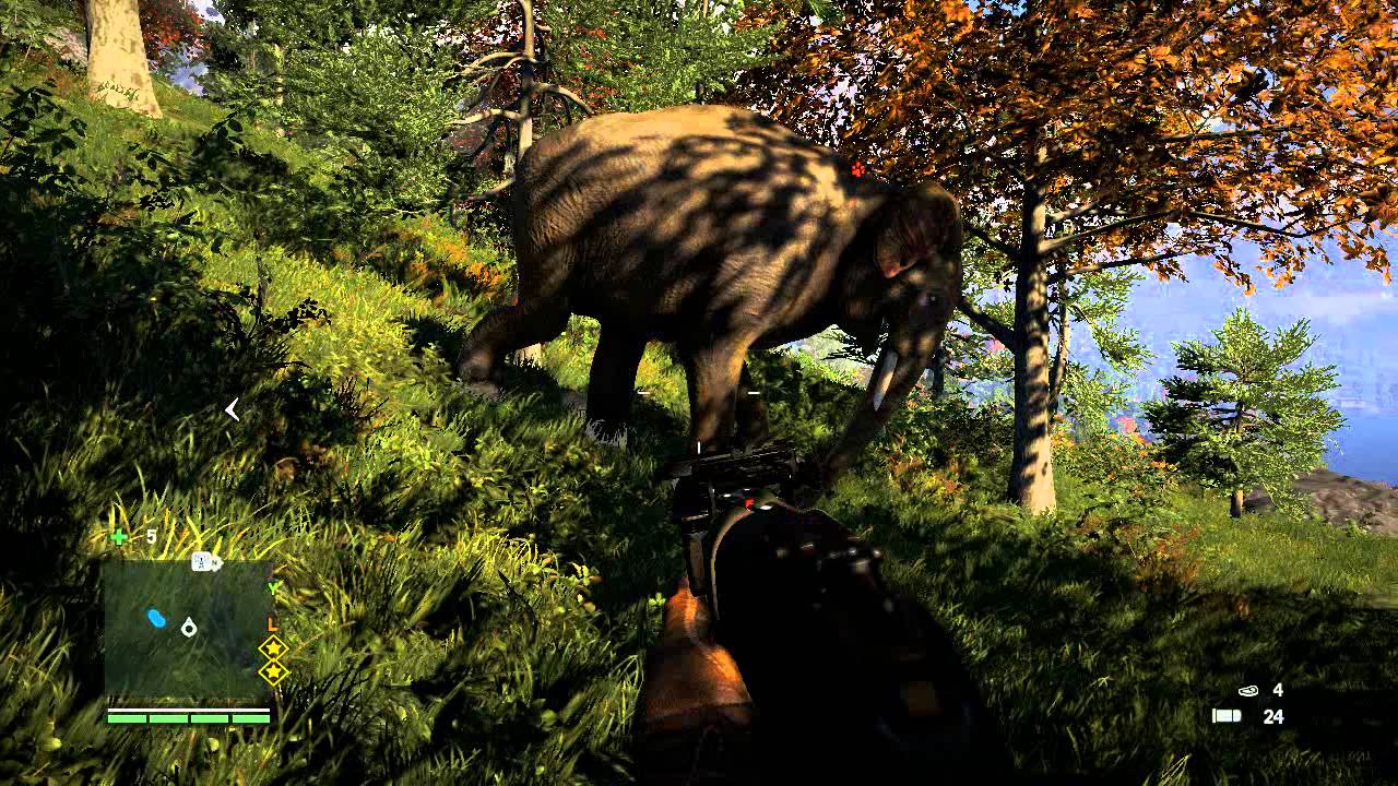 Far Cry4 วิธีการฆ่าช้าง