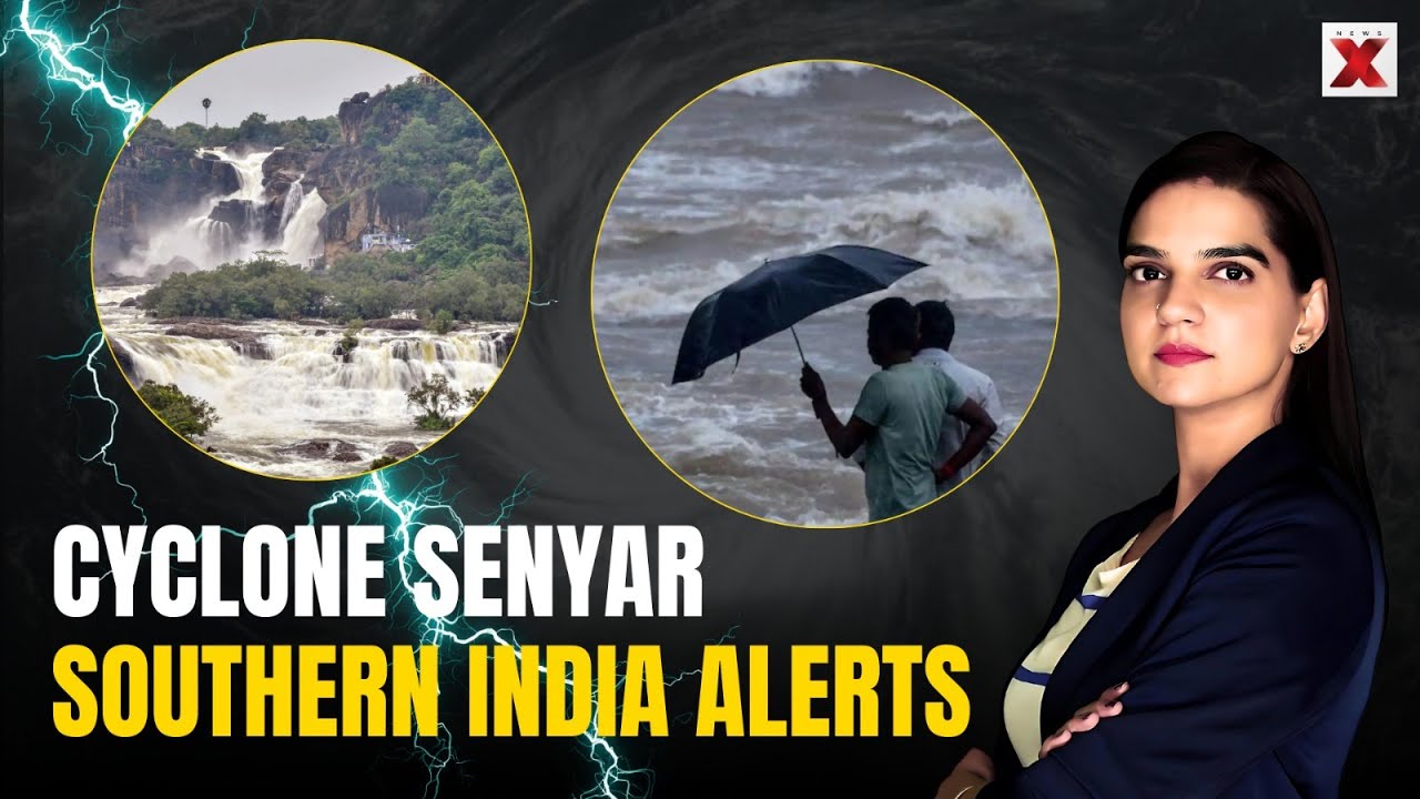 Cyclone Senyar Tracker: Heavy Rains, Warnings Across Southern India & Malacca Strait | IMD Alerts