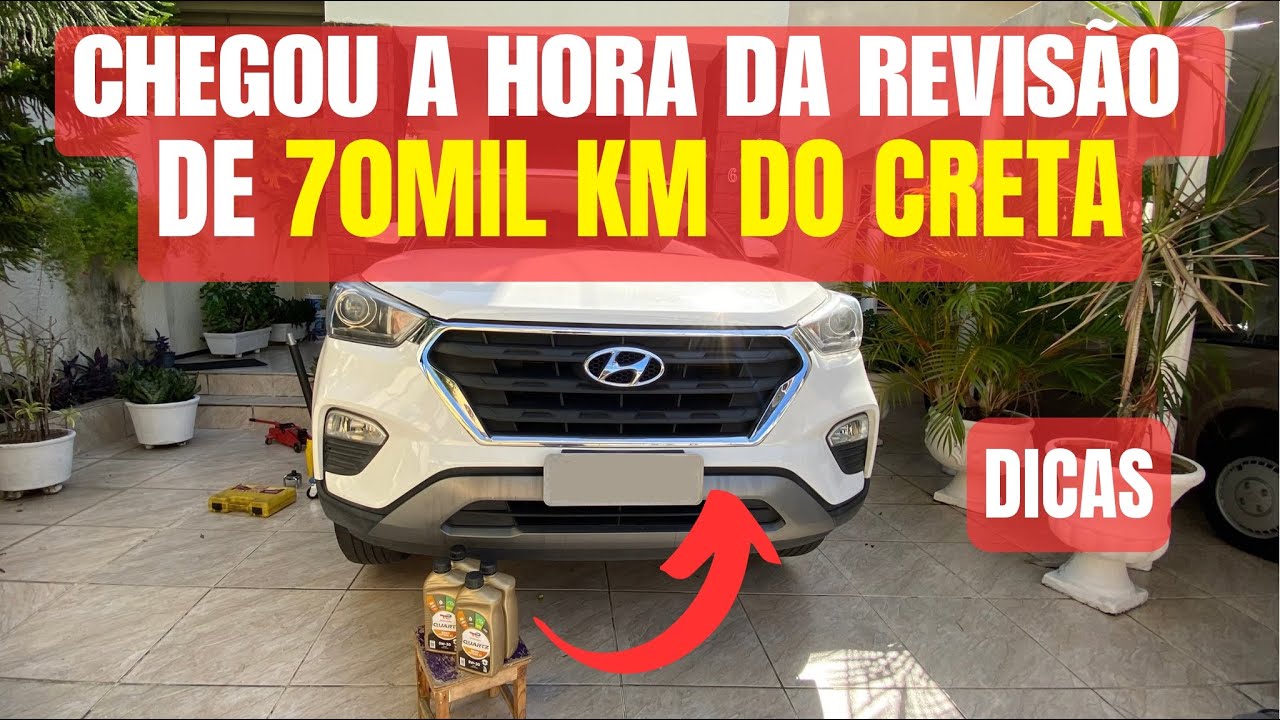 CHEGOU A HORA DA REVISÃO 70MIL KM NO CRETA