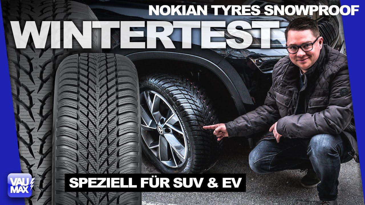 Erfinder des Winterreifens – Nokian Tyres Snowproof im Test / Review / VauMaxTV