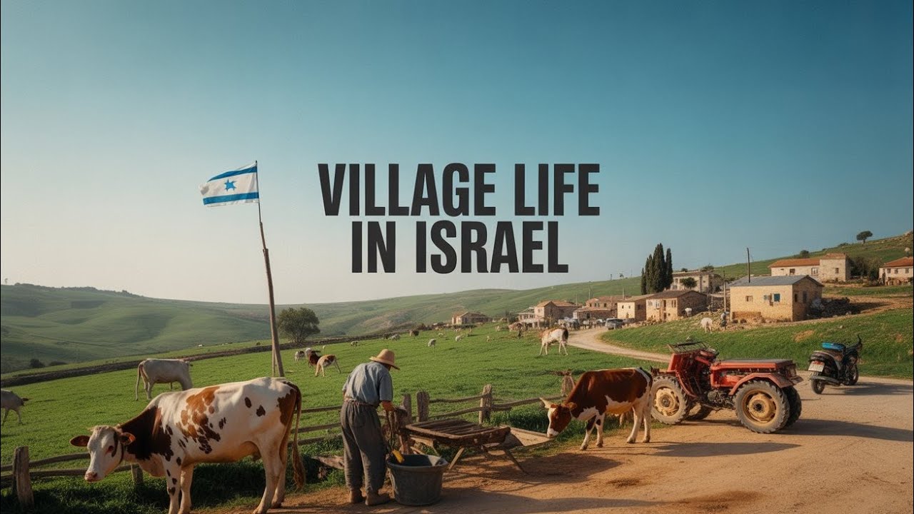 ISRAEL 🇮🇱 Village Rural Life Documentary in English | اِسرائیل کے گاؤں کی زِندگی | Village Life  