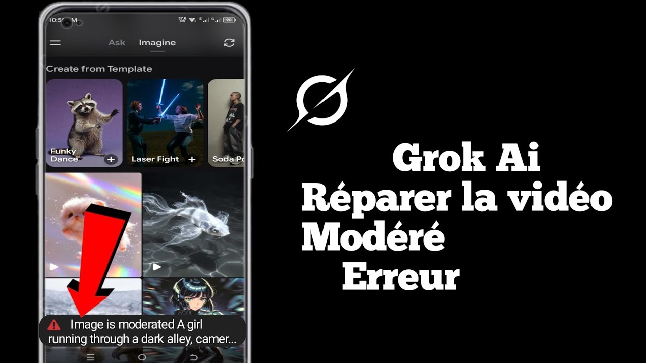 Comment corriger l'erreur « Vidéo modérée » dans le service de modération vidéo Grok Ai ?