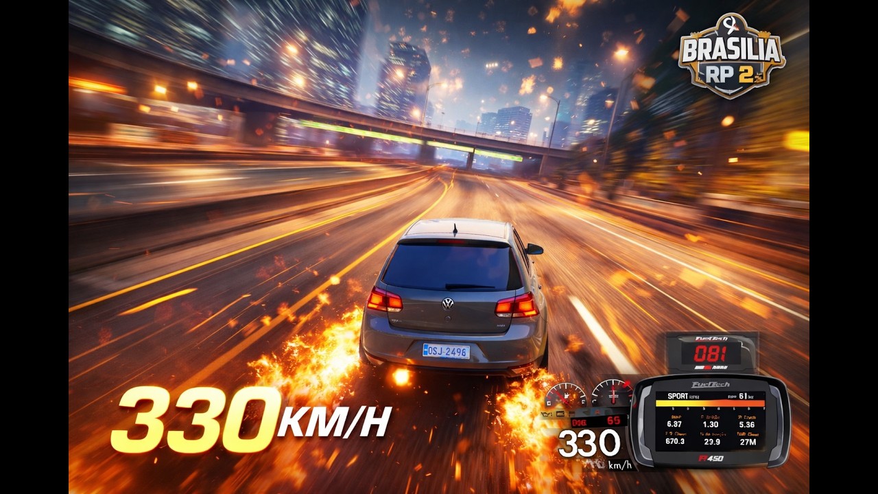 330 Km/h Golf Sapão - Brasília RP 2