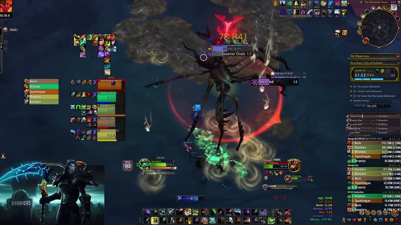 +12 Ara Kara, City of Echoes MM Hunter PoV