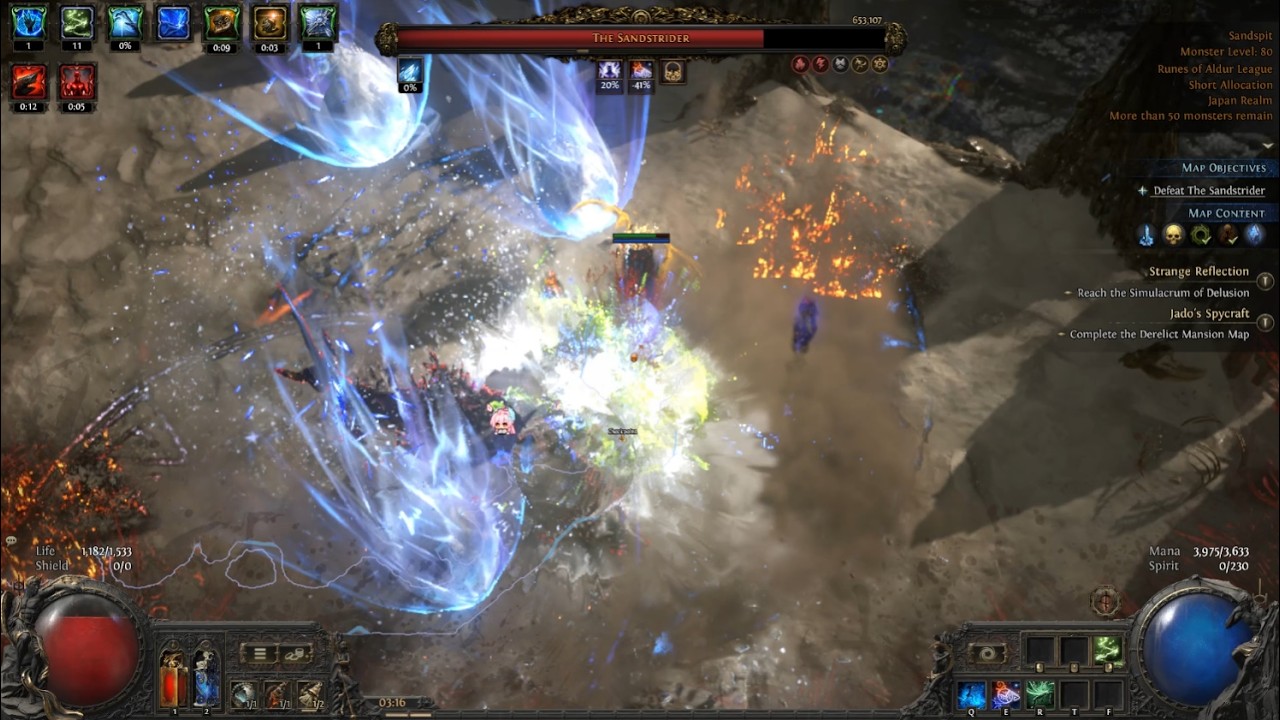 [POE2 0.5]scattering calamity CoC comet Oracle