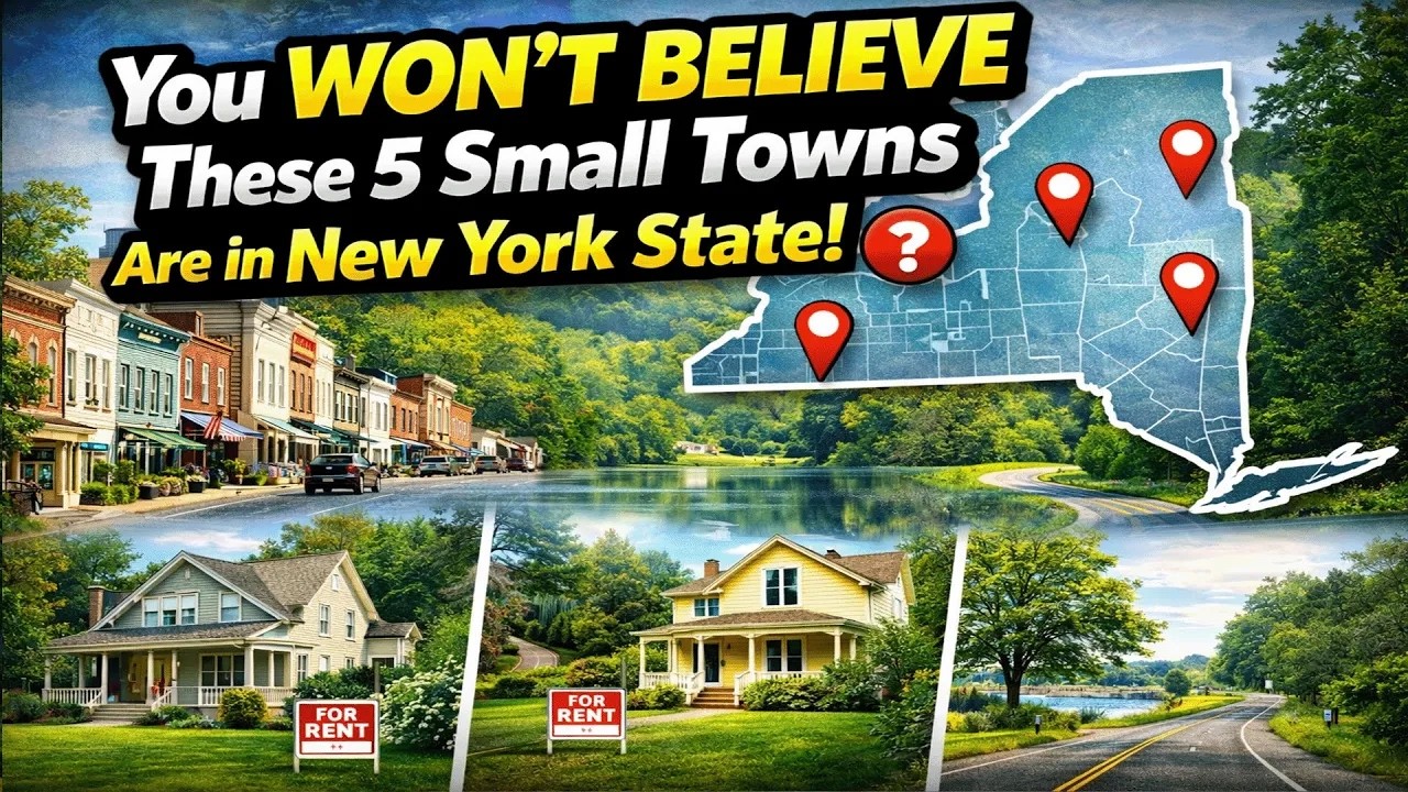 You WON'T BELIEVE These 5 Small Towns Are Locate in New York State !