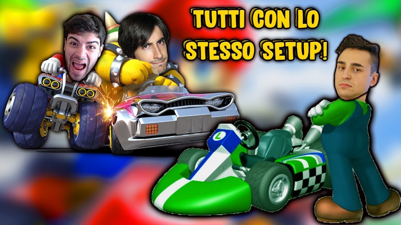 BASTA IMBROGLI ORA VI SPACCO! TUTTI CON LO STESSO SETUP! w/  Tuberanza Gioseph Blaziken | Mario Kart