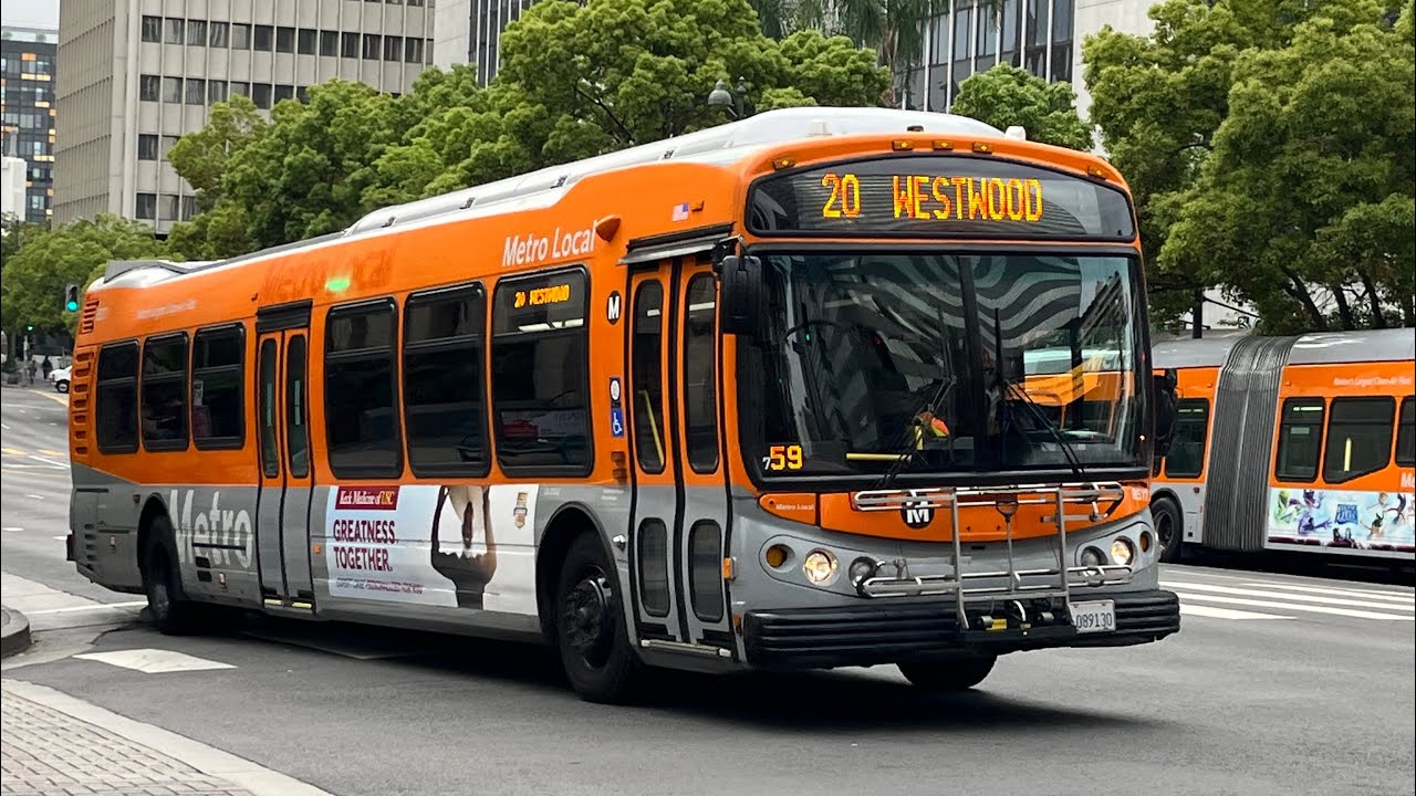 ⁴ᴷ⁶⁰ Transit Action EP11 | LA Metro NABI, New Flyer and ElDorado Buses @ Koreatown