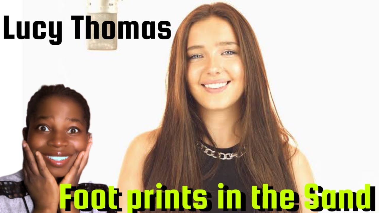 First time reaction to Footprints in the Sand - Lucy Thomas