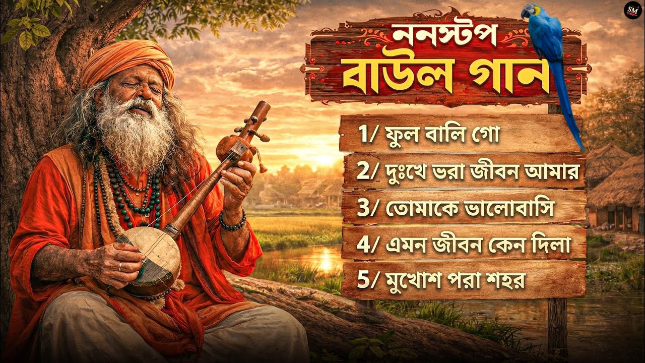 মন ছুঁয়ে যাওয়া Nonstop Baul Gaan | ফুল বালি গো | দুঃখে ভরা জীবন আমার |  Official Bangla Folk Mix