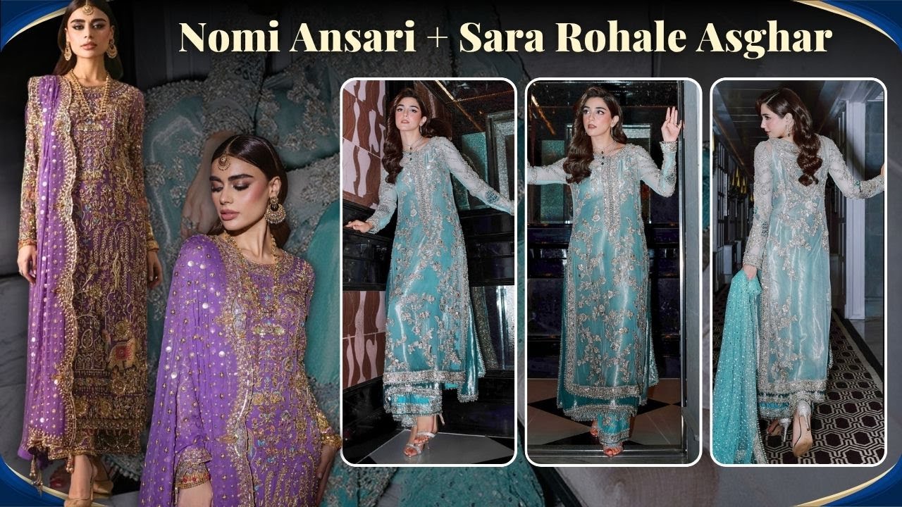 Nomi Ansari - Bridal Couture ♥️| Sara Rohale Asghar 😍| Wedding Collection | New Arrival | A+ Quality