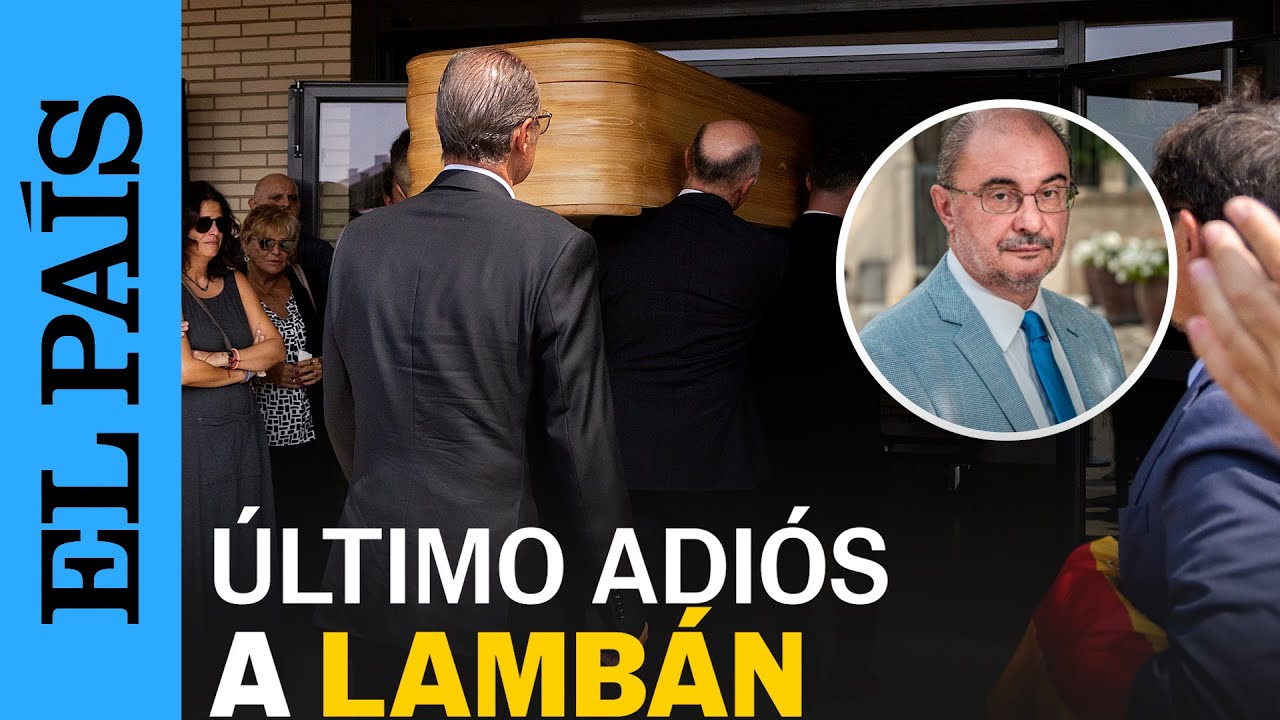 MUERE JAVIER LAMBÁN | Aragón homenajea a Javier Lambán en Ejea de los Caballeros, su localidad natal