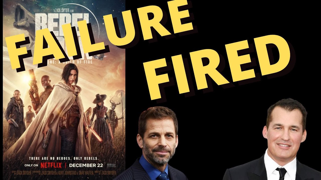 Rebel Moon's failure causes Netflix to fire Scott Stuber!!