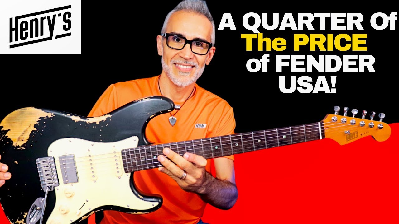 Henry's AMAZING STRATOCASTER Custom Shop Relic Guitar Only €699?