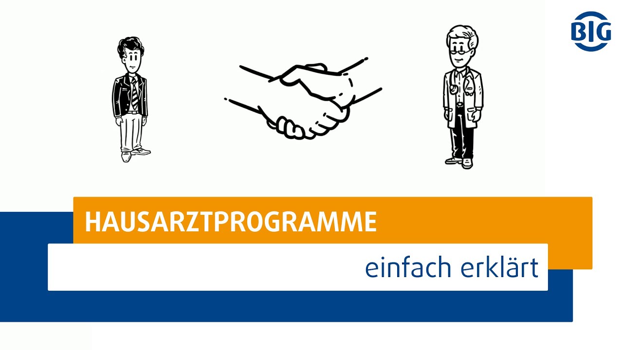 Hausarztprogramme - der Arzt als Vertrauensperson