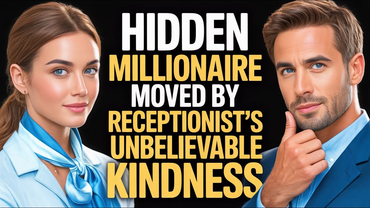 AMAZING SECRET EXPOSED: MILLIONAIRE IN DISGUISE HEARS HEARTWARMING RECEPTIONIST'S TOUCHING STORY