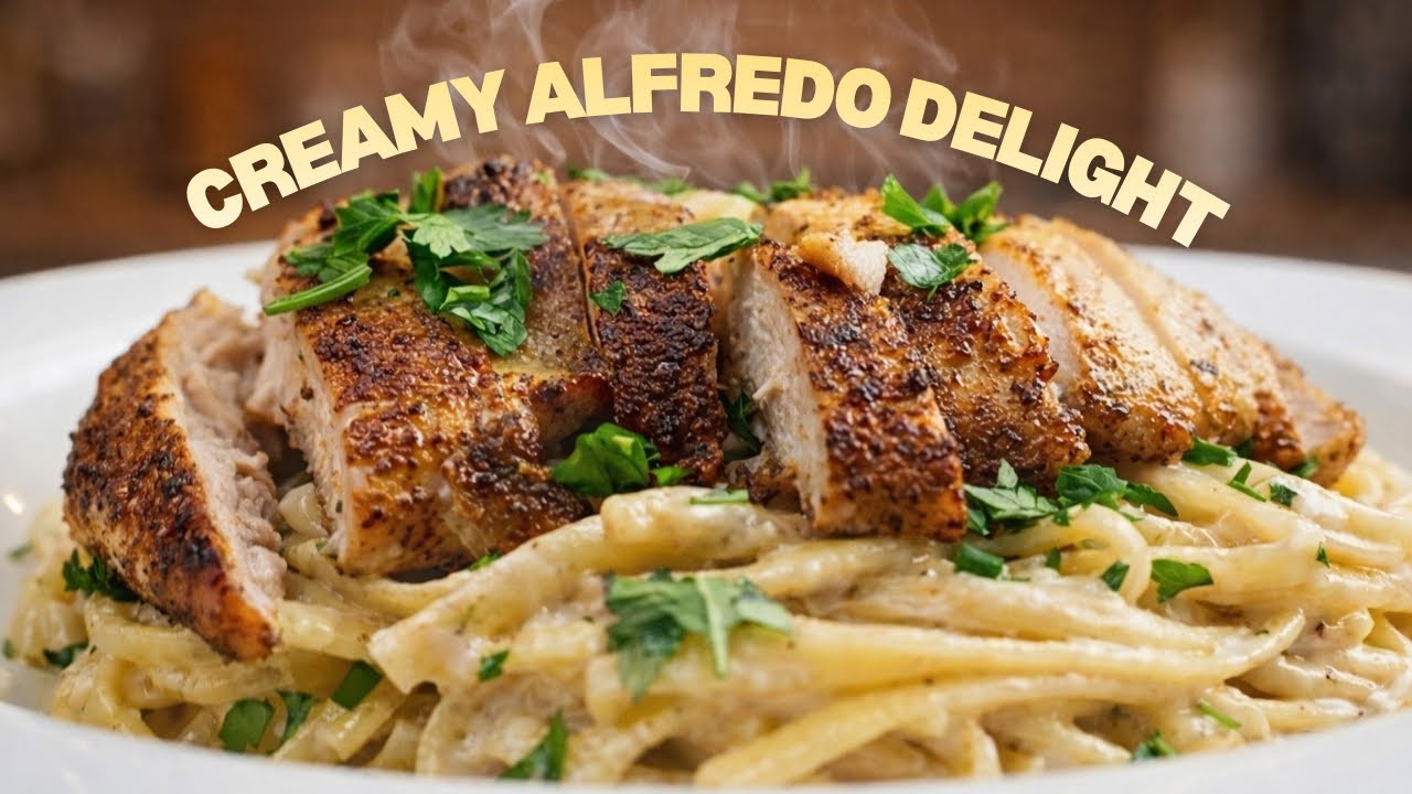 The Creamiest Chicken Alfredo You’ll Ever Make at Home. 
