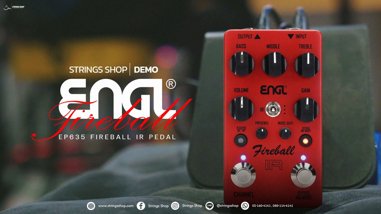 STRINGS DEMO TEST | ENGL EP635 Fireball IR Pedal