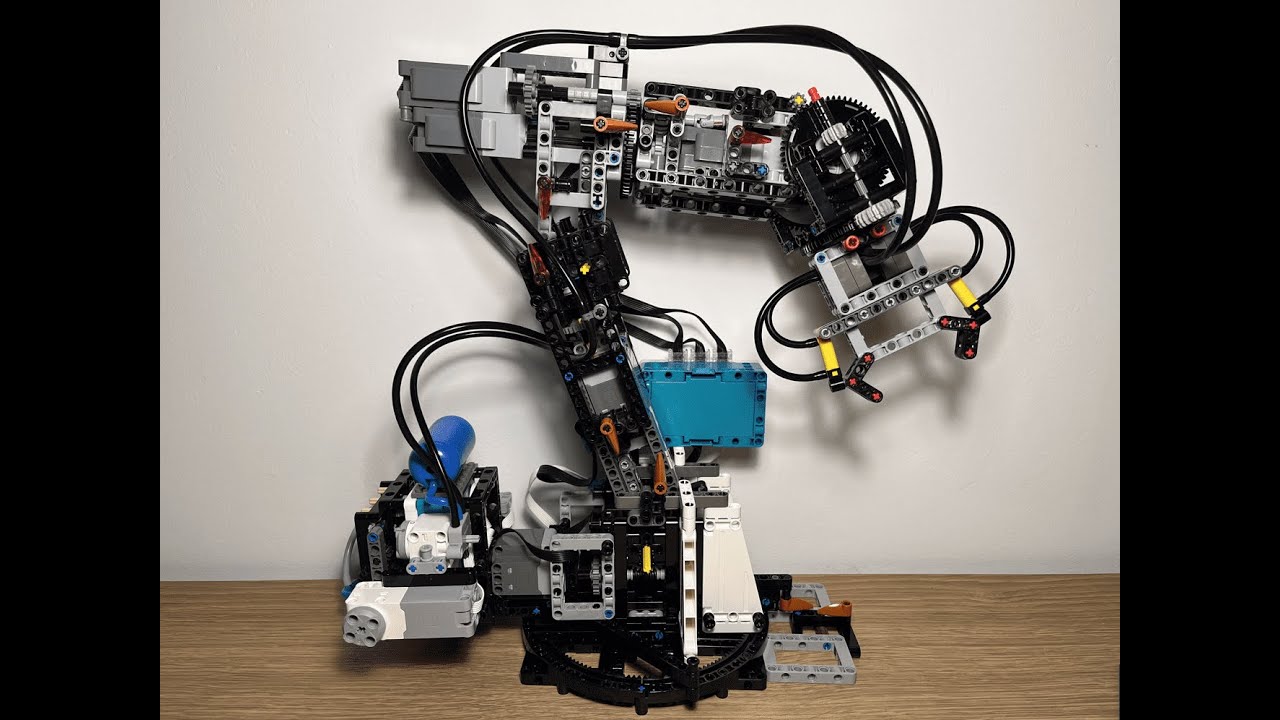 LEGO 6 AXIS ROBOTIC ARM  + PNEUMATIC UNIT - V4 - MINDSTORMS 51515