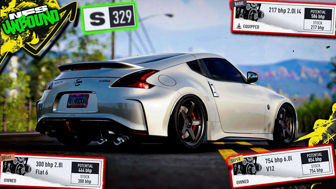 Best Engine Swap for S Tier | Nissan 370Z Nismo | Need For Speed Unbound