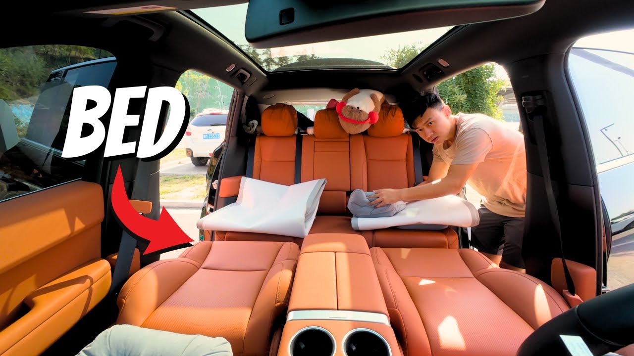 What it's like to stealth camp in a Chinese EV