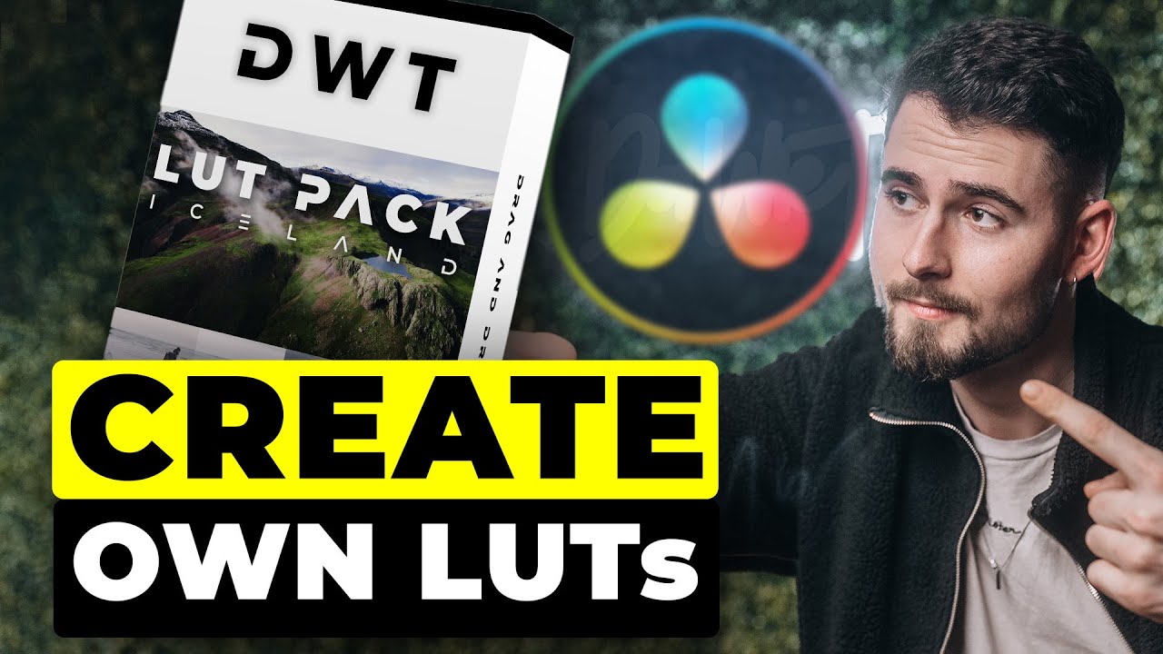 HOW TO Create your own LUTs in Davinci Resolve 18 Tutorial