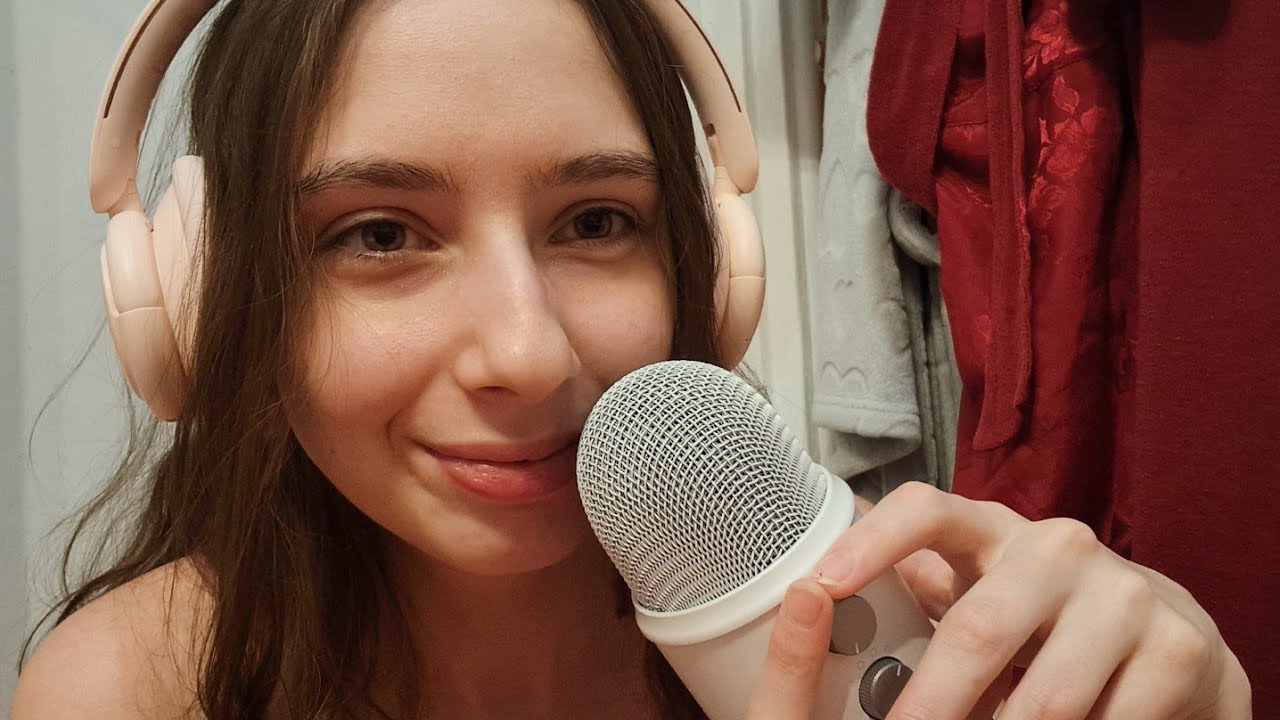Blue yeti close up whisper rambling ASMR