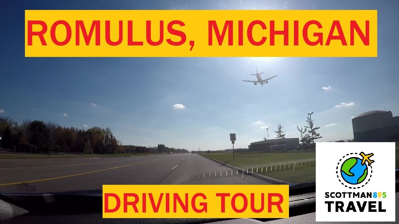 Driving with Scottman895: Romulus, Michigan Driving Tour