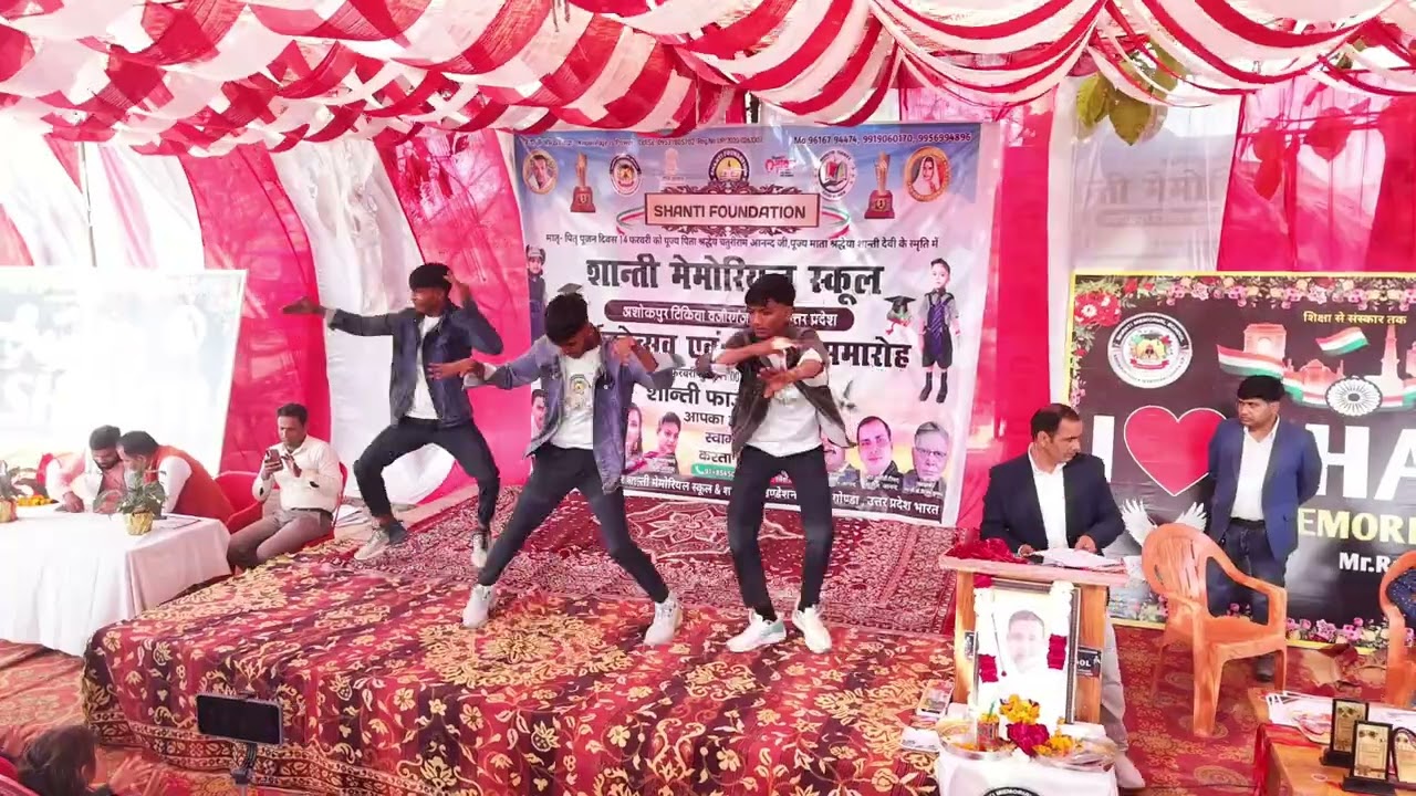 Drone Shot # Saurabh Mix Dance @ShantiMemorialSchool